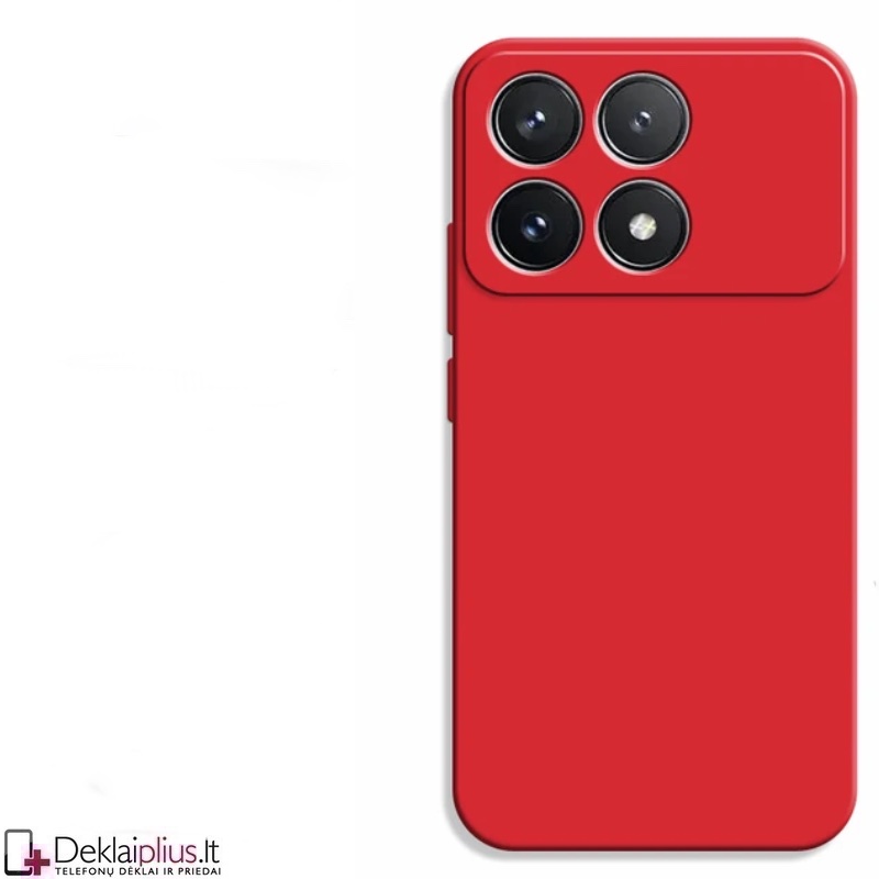 Liquid Air silikoninis raudonas dėklas - su kameros apsauga (Xiaomi Poco F6 Pro 5G) Liquid Air silikoninis raudonas dėklas - su kameros apsauga (Xiaomi Poco F6 Pro 5G)